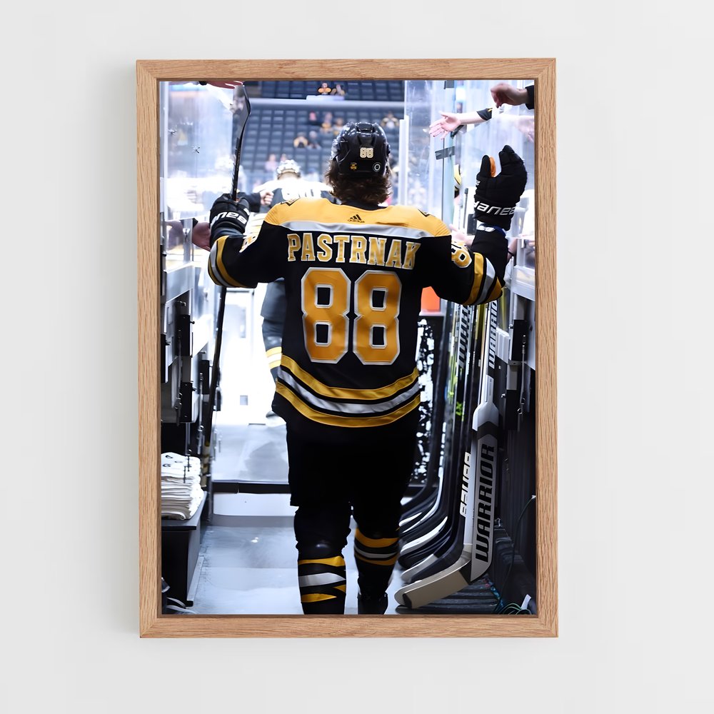 Poster La Sortie du Vestiaire – affiche Hockey sur glace (vue 4)